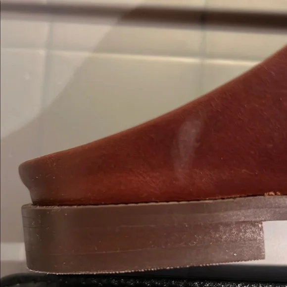 Kelsi Dagger Brown Leather Studded Sandals - Picture 7 of 10